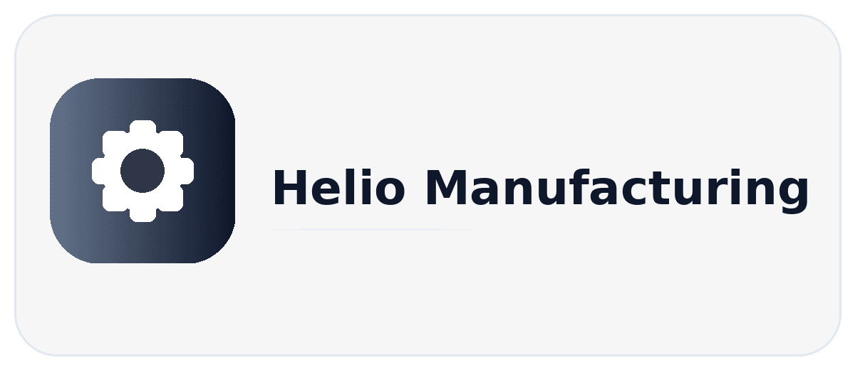 Helio Manufacturing